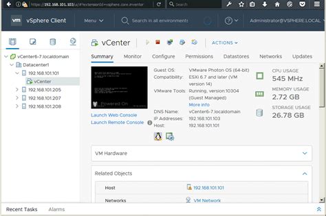 vSphere includes a user-configurable events and alarms subsystem. . Vcenter 7 service did not set the task state